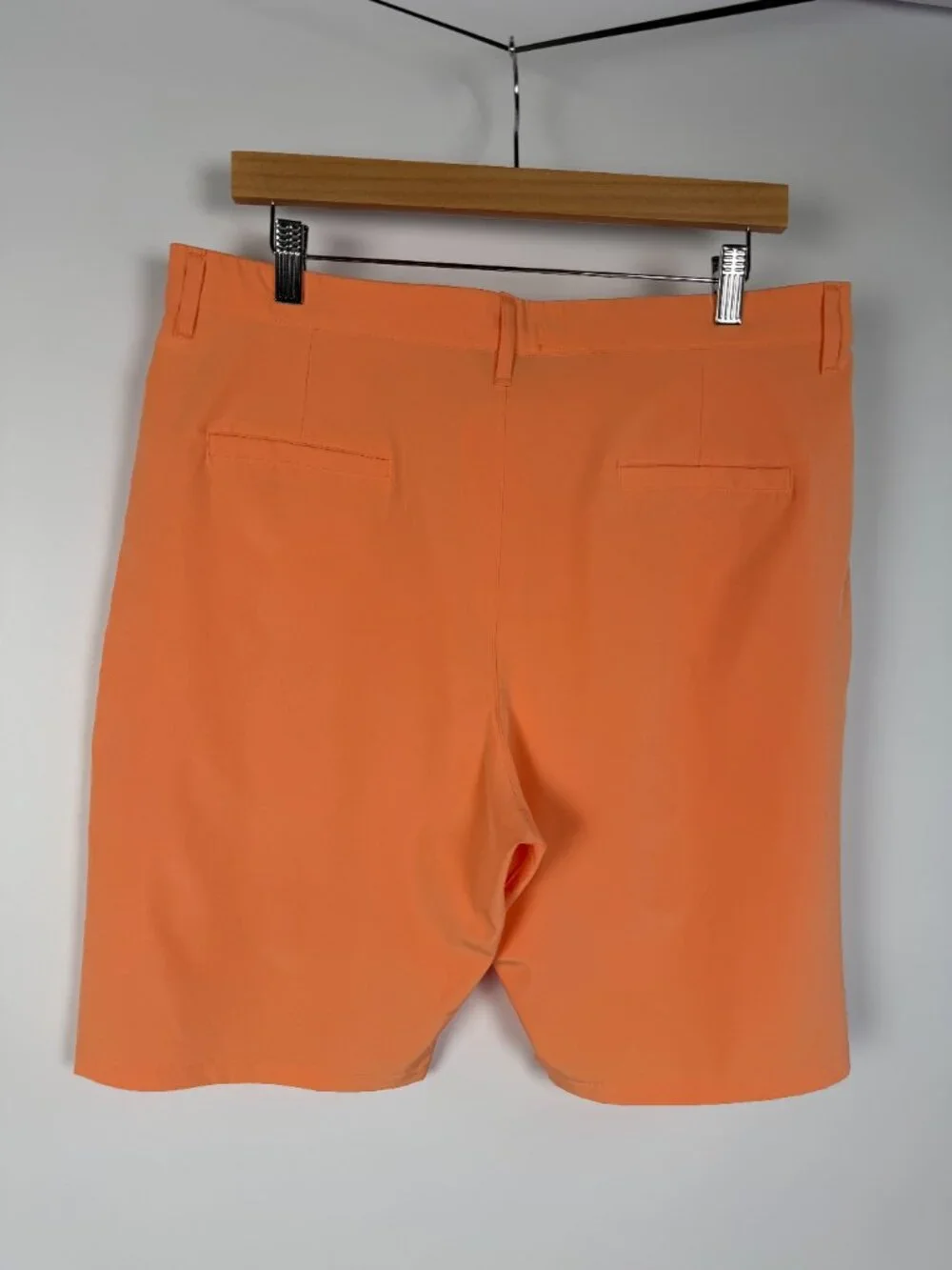 Albion Fit  Peach Clementine Bermuda Shorts